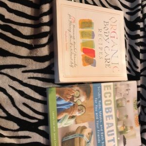 Organic beauty book set